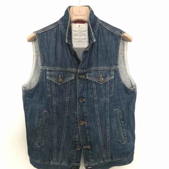 brunello cucinelli denim jacket